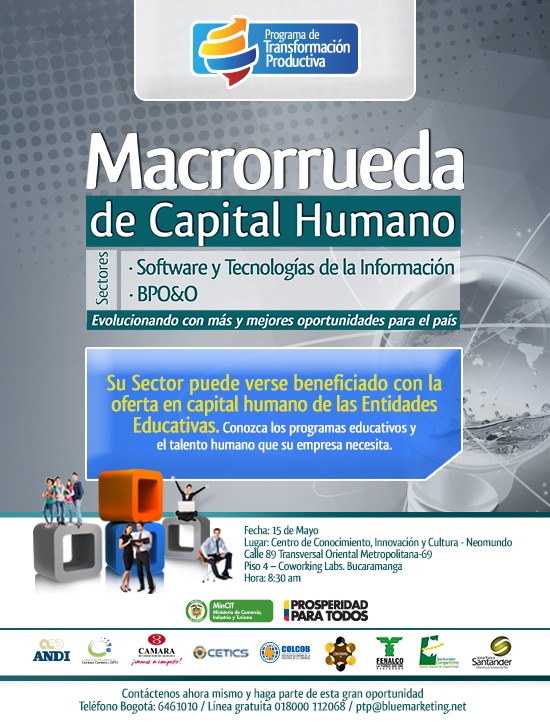 El PTP y Zona Franca Santander realizan la primera Macrorrueda de Capital Humano en Santander