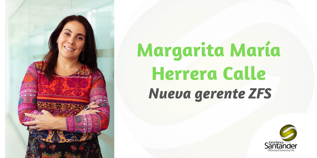 Margarita Herrera Calle, nueva Gerente General de Zona Franca Santander