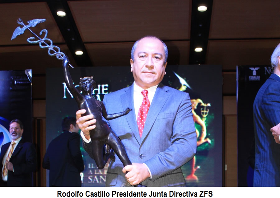 Zona Franca Santander es premiada en la noche de los mejores con el máximo galardón Mercurio de Oro